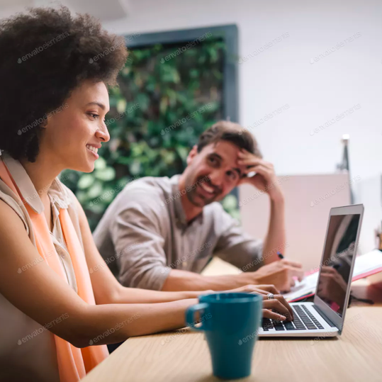 guy and a woman sitting next to each other